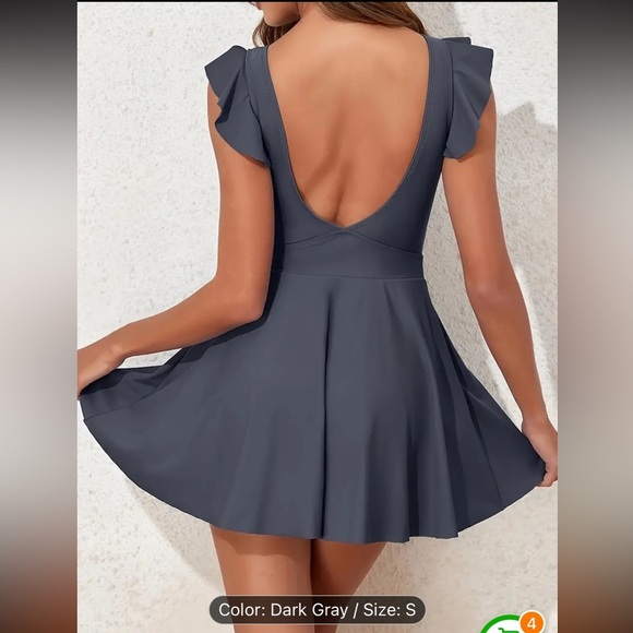 Swimsuit Dress Size Small Swimwear Beach Summer - Picture 3 of 10